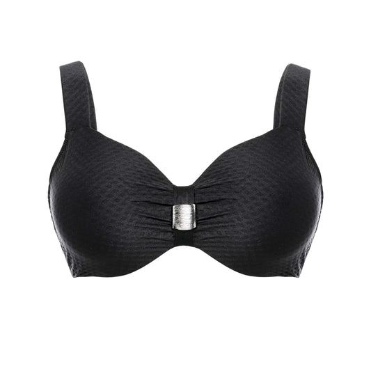 ST. TROPEZ Bikini-Top D-K (Schwarz)