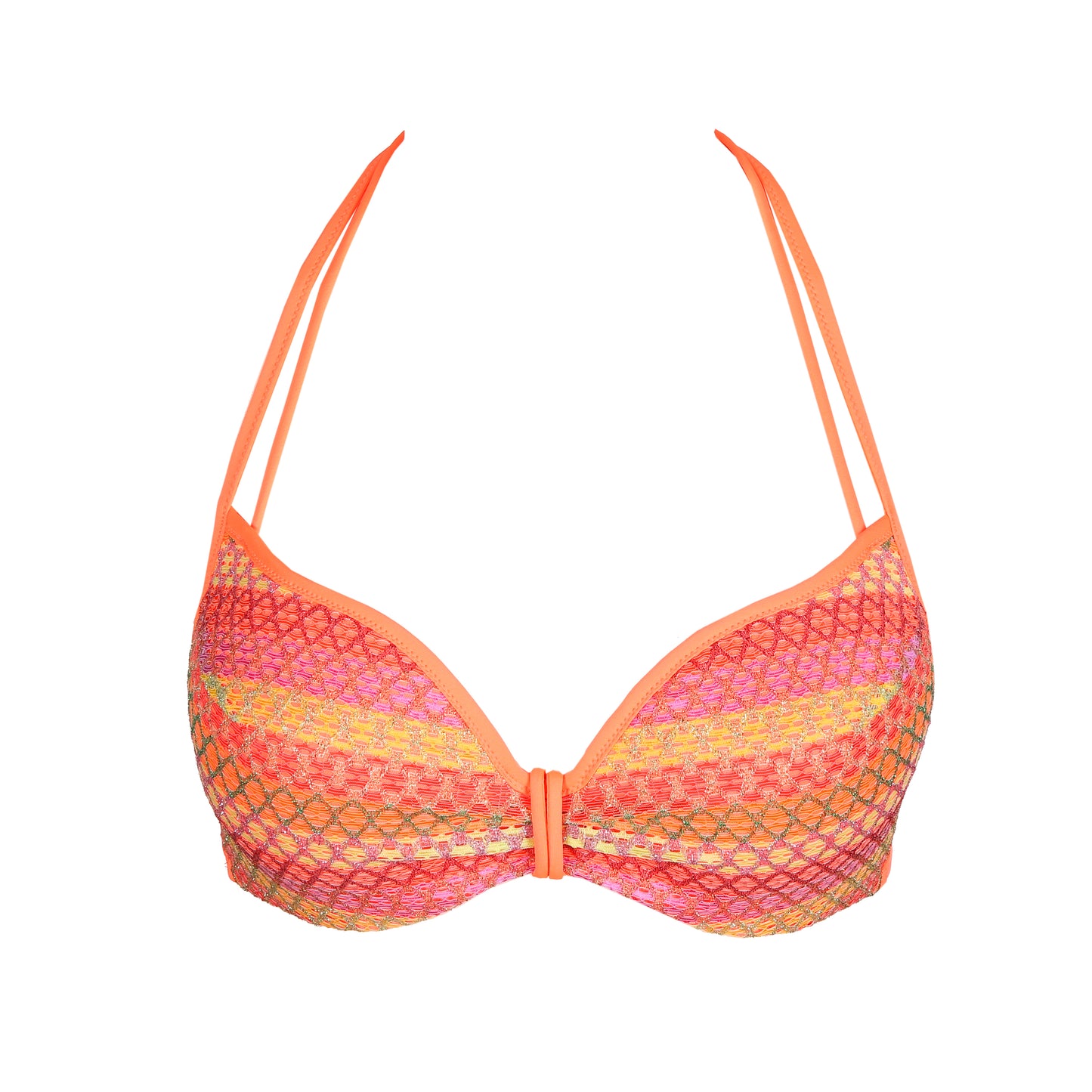 ALMOSHI Unterlegter Bikini Herzform (Juicy Peach)