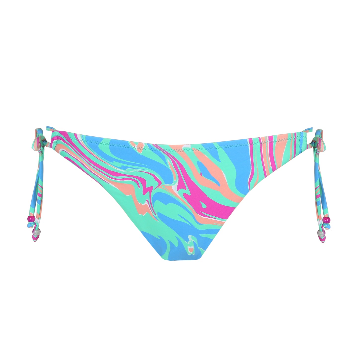 ARUBANI Bikini Hüftslip mit Schnüren (Ocean Swirl)