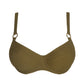 SAHARA Balconette Bikini-Top unterlegt (Olive)