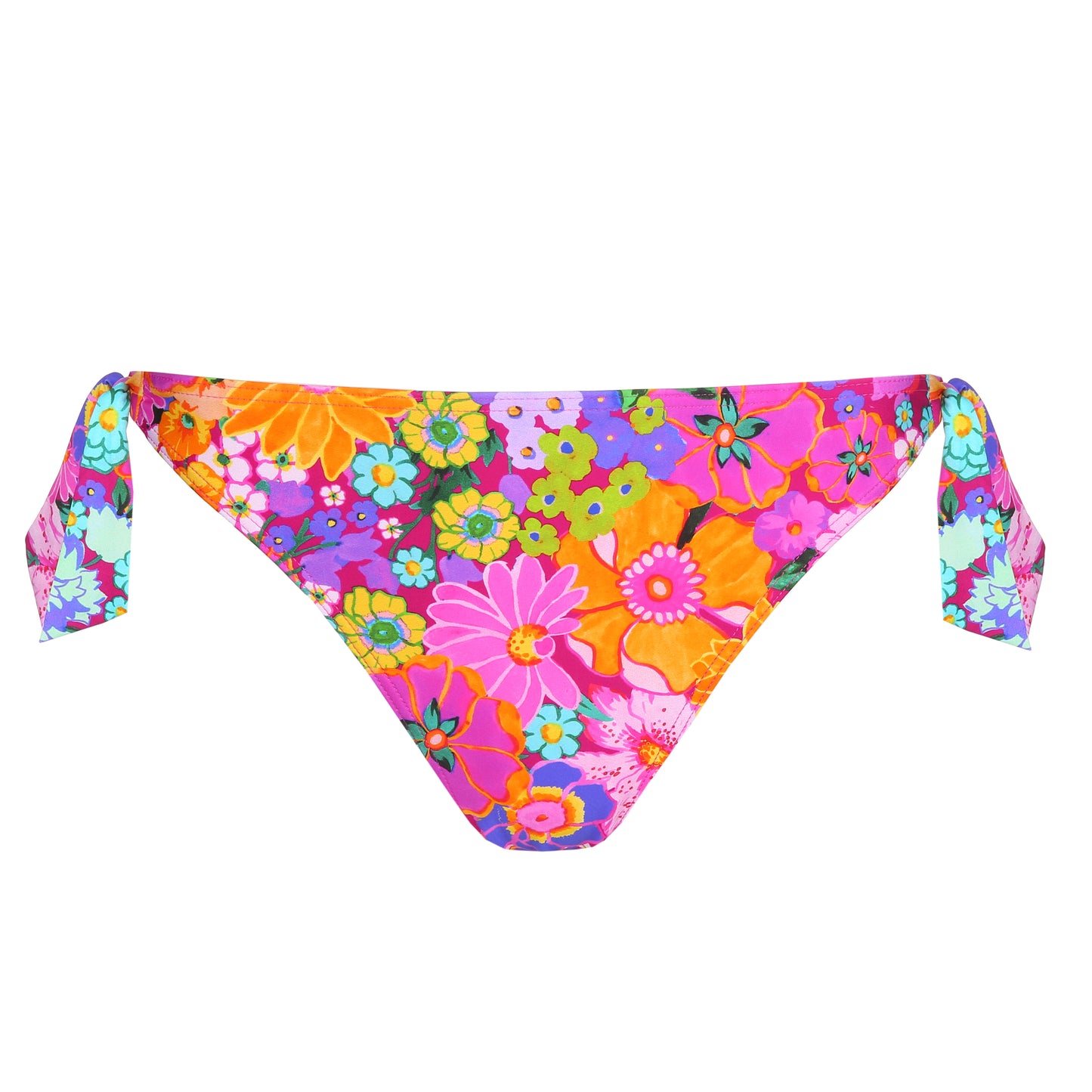 NAJAC Bikini Hüftslip mit Schnüren (Floral Explosion)