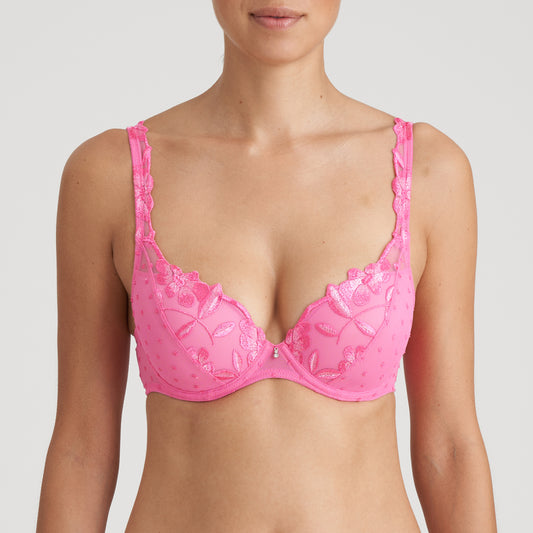 AGNES Tiefdekolletierter BH (Paradise Pink)