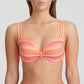 ALMOSHI Unterlegter Bikini Herzform (Juicy Peach)