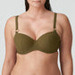 SAHARA Balconette Bikini-Top unterlegt (Olive)