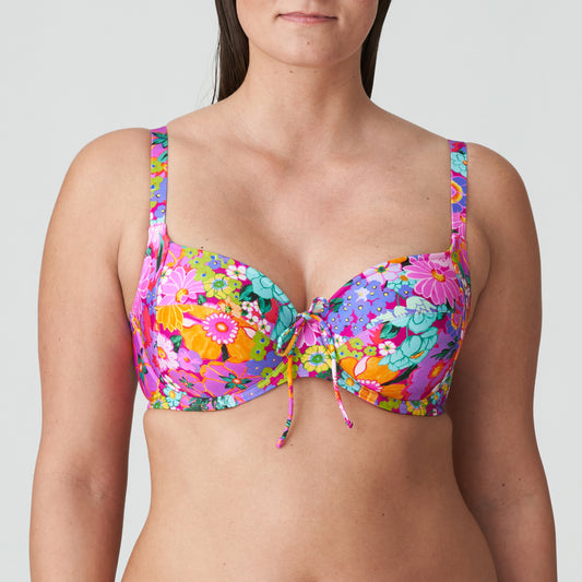 NAJAC Vollschalen Bikini Top (Floral Explosion)