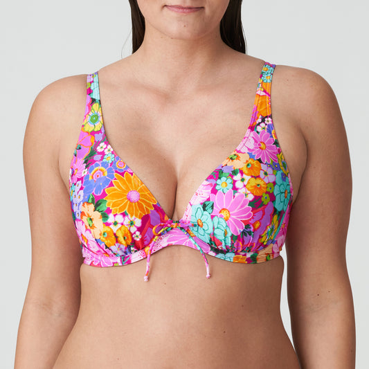 NAJAC Bikini halbunterlegt (Floral Explosion)