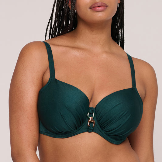 MANGALORE Balconette Bikini-Top (Jewel Green)