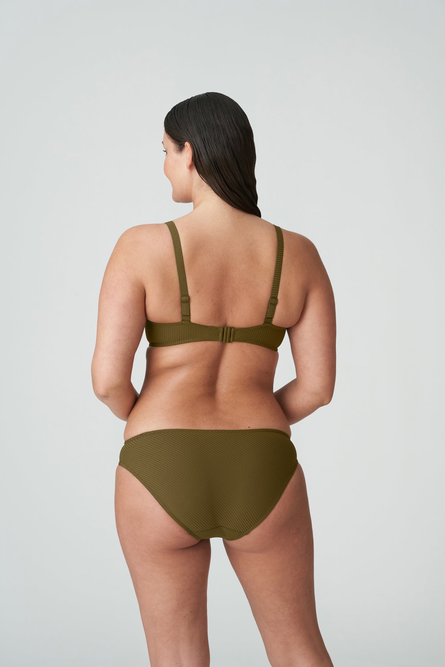 SAHARA Bikini-Top Vollschale (Olive)