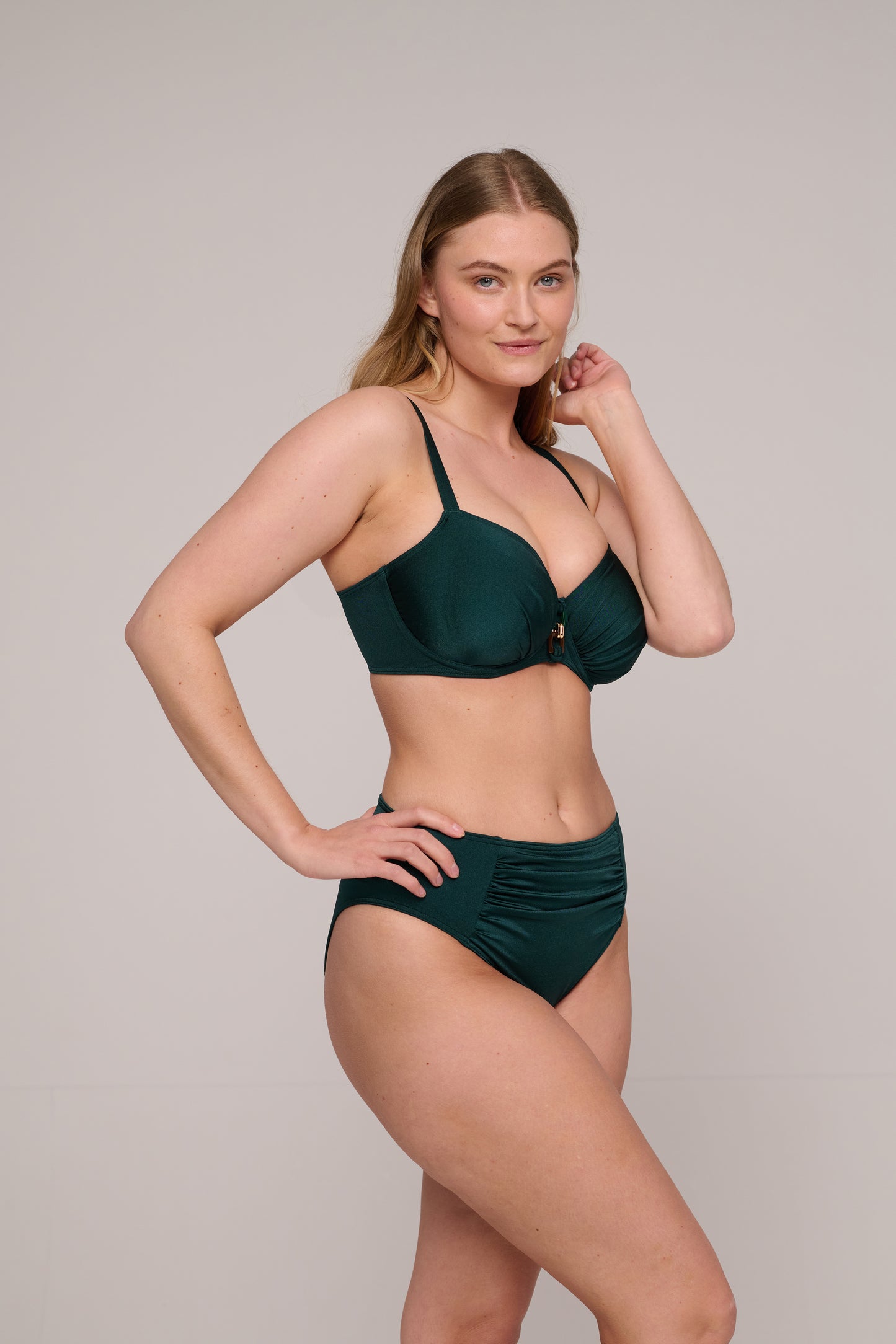 MANGALORE Bikini Taillenslip (Jewel Green)