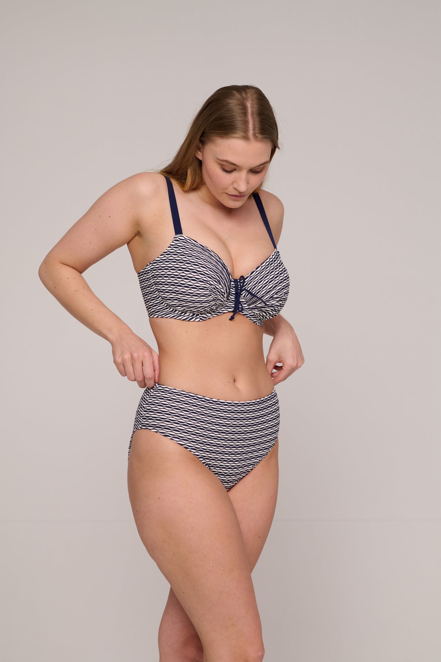 KALBA Bikini Taillenslip (Water Blue)