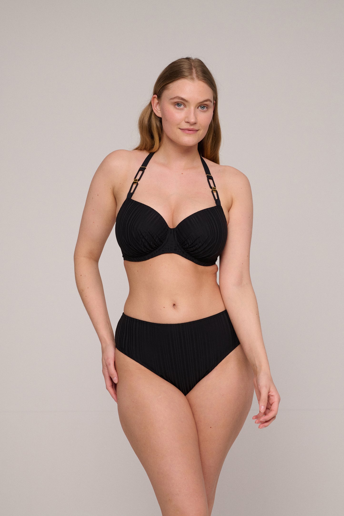 KIRUNA Bikini Taillenslip (Schwarz)